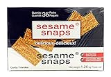 Sesame Snaps - 36 packs x 35 grams (Net weight 1.26 Kg)-SET OF 4