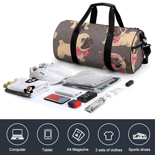 Sac week-end carlin marron pour ne plus manquer de place en voyage