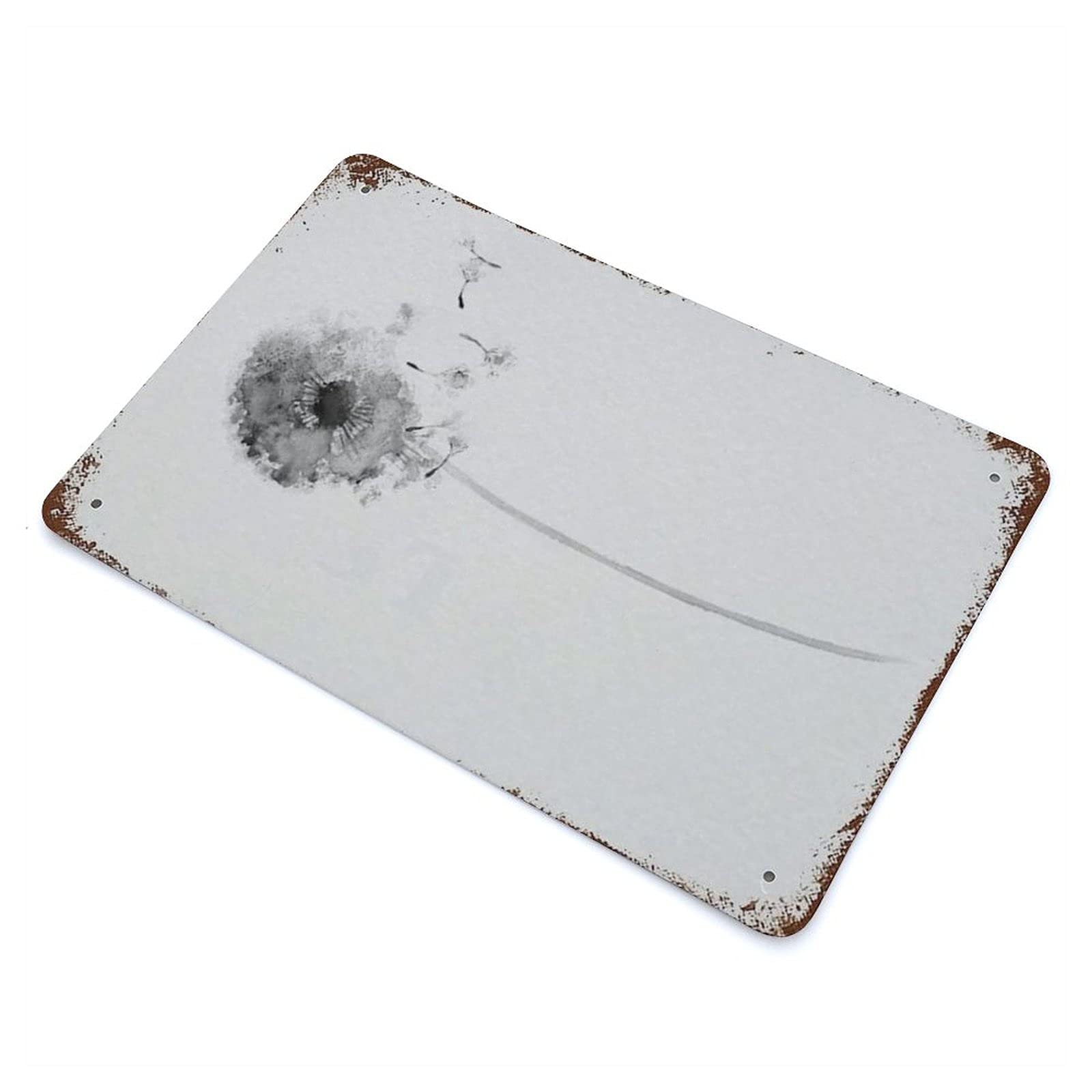 Targa Metallica Vintage WEIMEILD 20x30 Cm - Leone In Acqua Con Frase Motivazionale "What Matters Most Is How You See Yourself" - Decorazione Parete Per Camera, Ufficio, Bar - 2