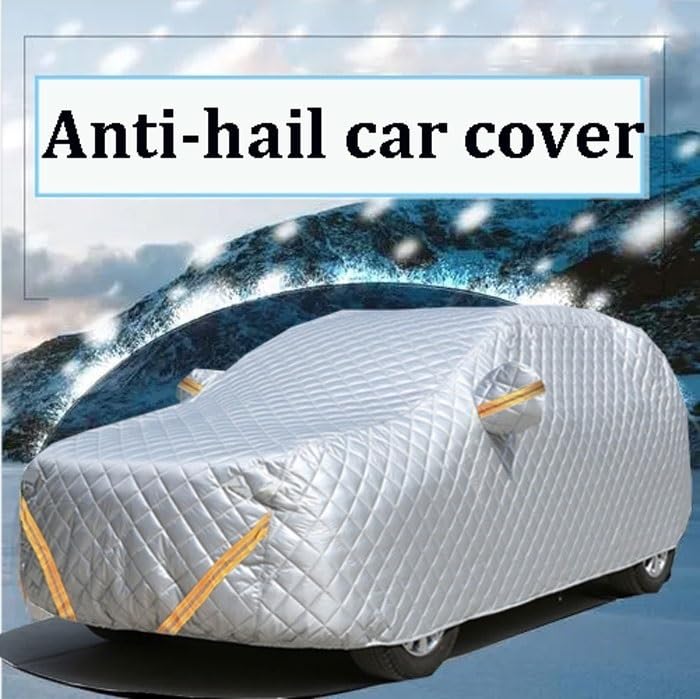 Funda coche antigranizo ZASMFICOD impermeable con aislamiento exterior total 3