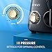 ATMOKO Water Dental Flosser Oral Irrigator 600ml with 8 Multifunctional Jet Tips, Black