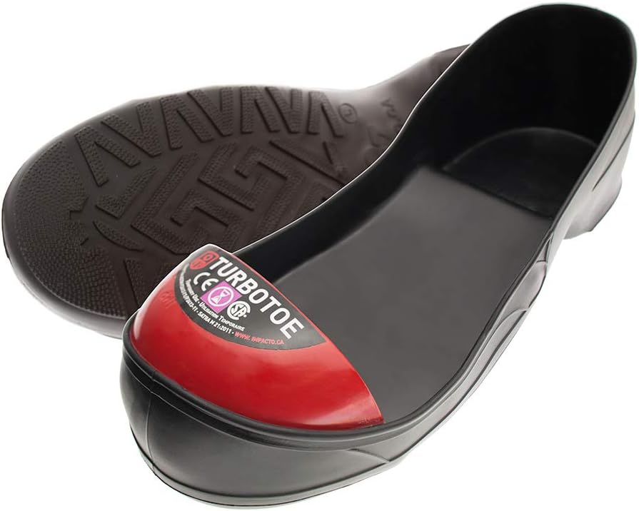 Impacto TurboToe Molded Safety Steel Toe Caps - Black , Large (10-11 M / 12-13 W) - TT L