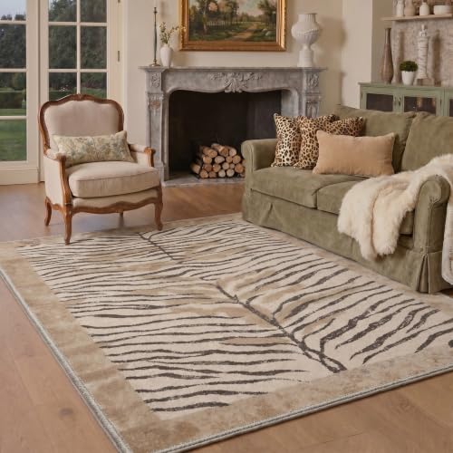 Bavni Zebra Rug 5x7