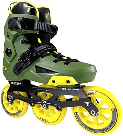 Patins Traxart R3 Revolt Profissional Inline 3 Rodas Urban