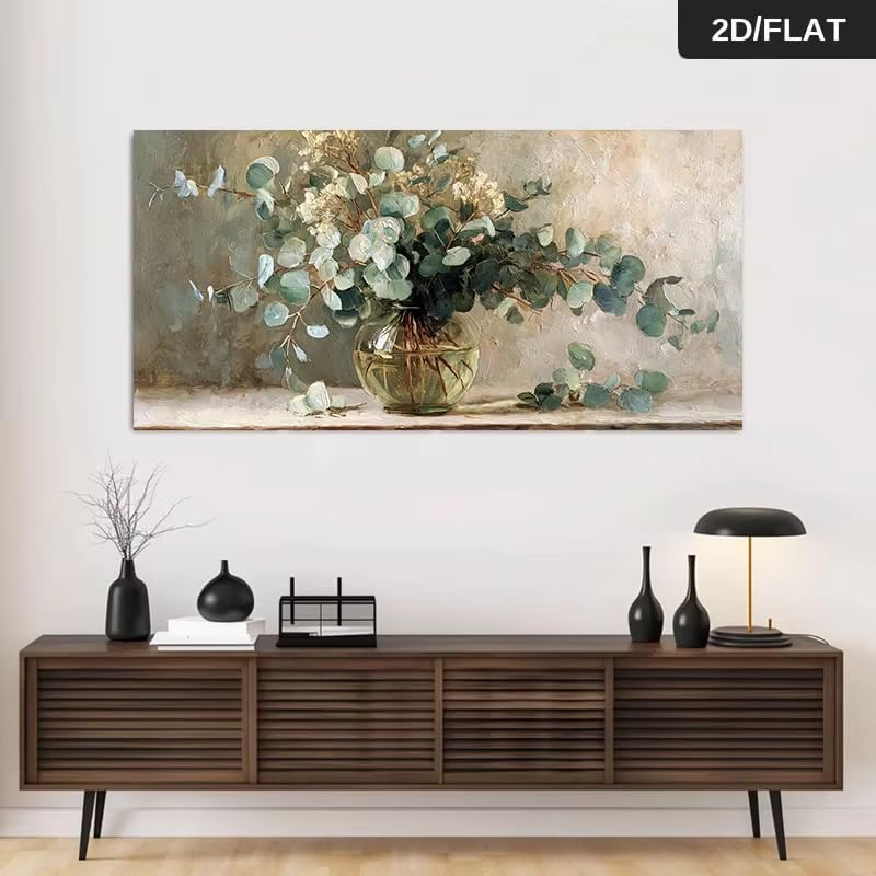 XIANGPEIFBH Moderne abstrakte Giclée-Kunstdrucke auf Leinwand, Zweigmotive – perfekt für die moderne Schlafzimmerwand. 80x160cm/31x63in Ungerahmt