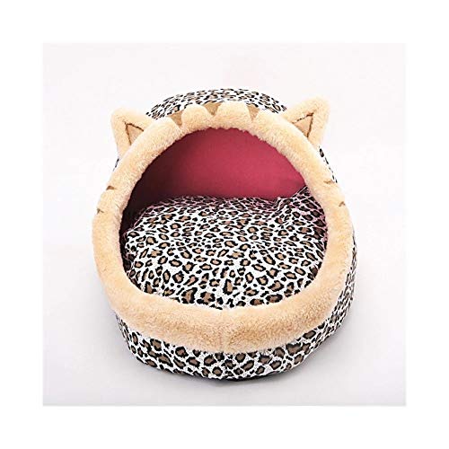 Panier chat design cerf avec couchage moelleux isolant du sol - 2