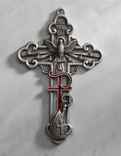 James Brennan Sacramental Wall Cross - Confirmation (Come, Holy Spirit)