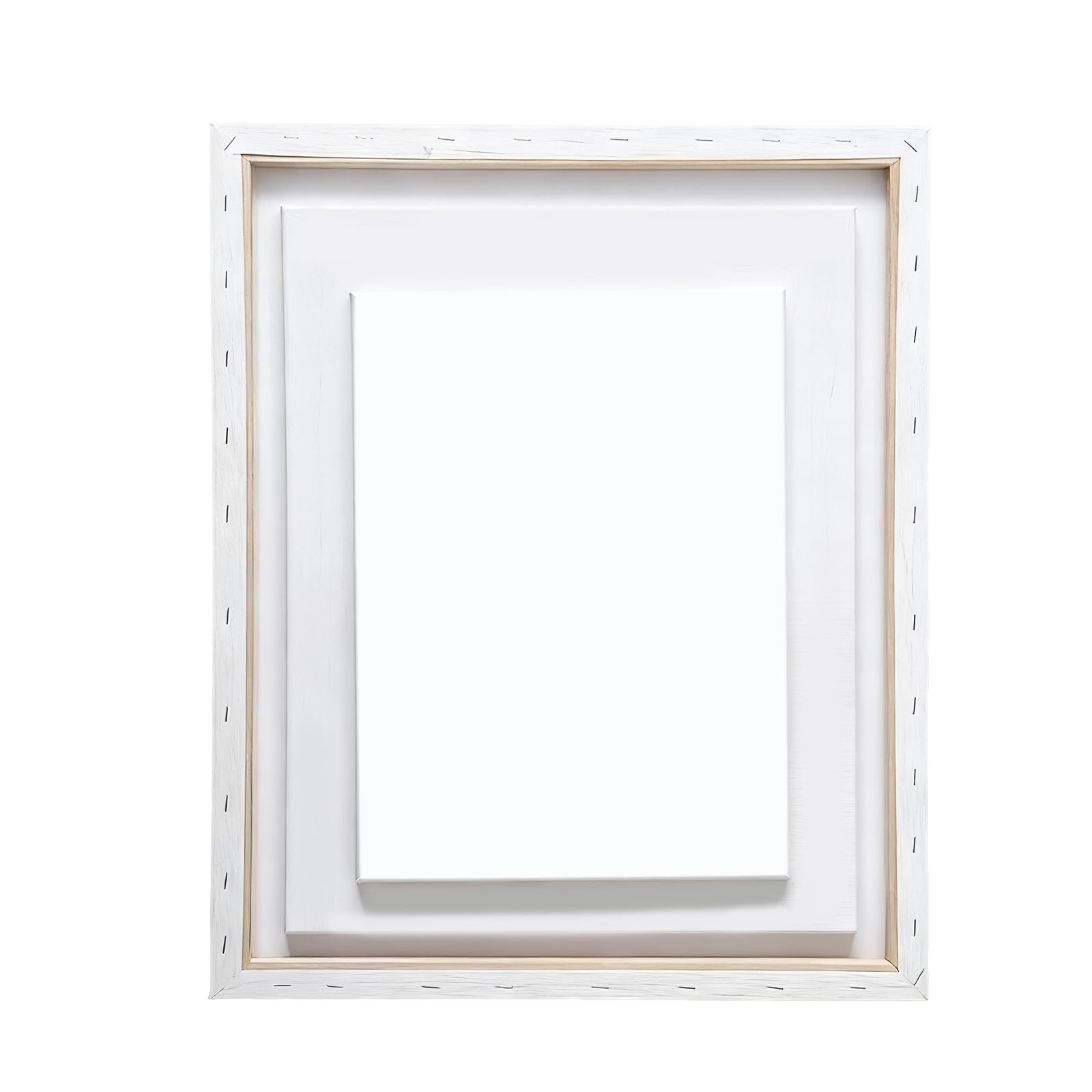 Leinwand auf Rolle 280 g/m², 61cm × 10m Leinwandrolle Vorgrundiert Malfertig 100% Baumwolle Reißfeste Maltuch für Acryl- & Ölmalerei Künstlerleinwand (61cm × 10m)