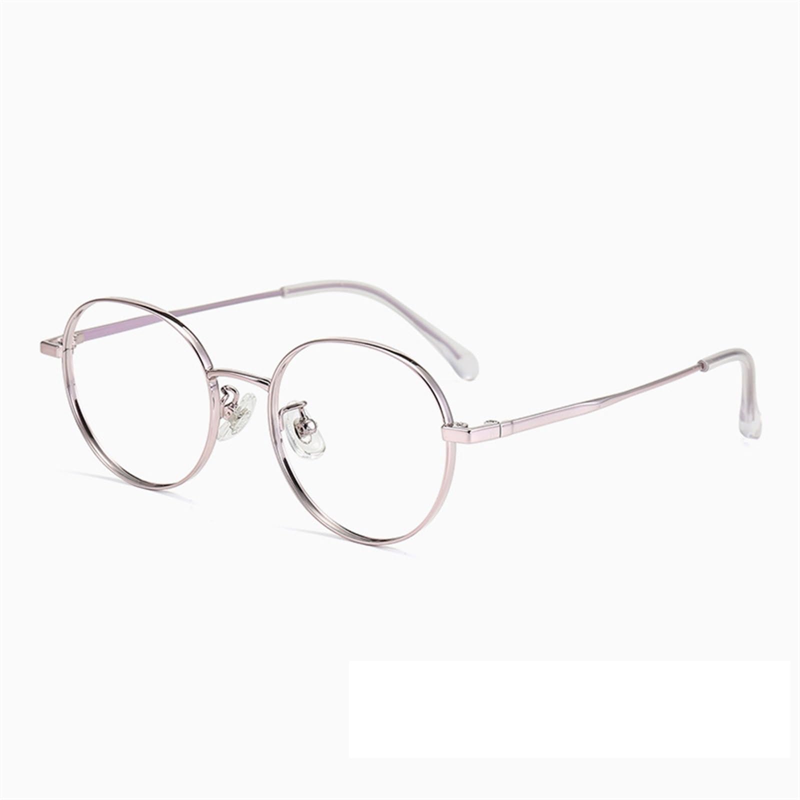 Damskie oprawki optyczne, ultralekkie okulary optyczne z półtytanu dla kobiet