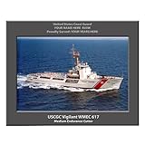 USCGC Vigilant WMEC-617 Personalized United States Coast Guard Cutter