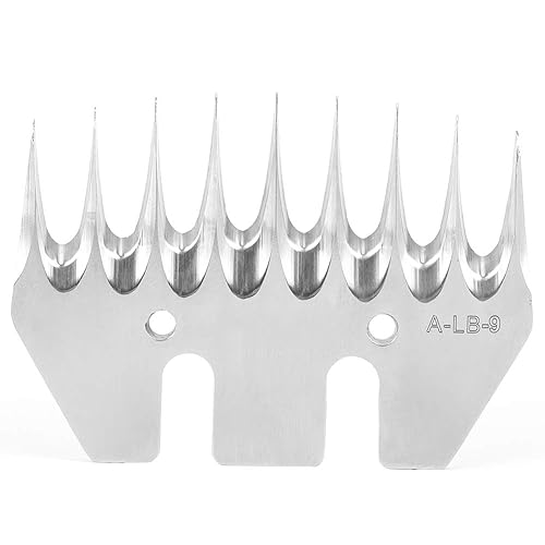 Miniatura 8 de Cuchillas de repuesto para tijeras de oveja, cuchillas profesionales de acero inoxidable para cortar ovejas para aseo de cabras, corderos, llamas,