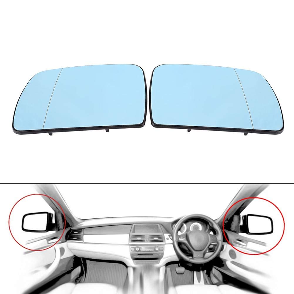 achteruitkijkspiegelglas, anti-verblinding deurvleugel links & rechts