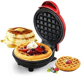 GD enterprises 3 in 1 Mini Waffle Maker Machine, Electric Waffle Iron Home Kitchen Appliances Easy to Clean, Perfect for B... Price In India