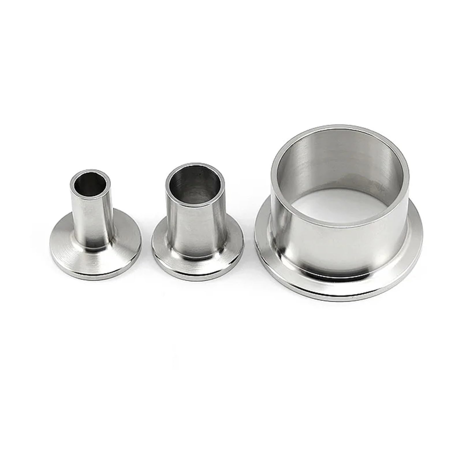 Revive Furniture Stal nierdzewna 304 20 mm 30 mm 40 mm 50 mm KF10 KF16 KF25 KF40 KF50 Tuleja spawana złączka próżniowa do rur Tri Clamp(KF40,Length 80mm)