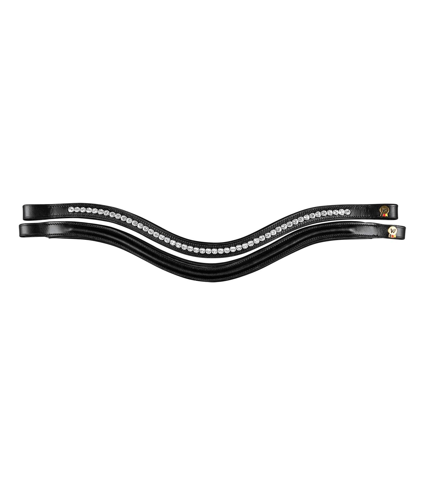 WALDHAUSEN S-Line Harmony - Brida para trenzas (mixto inglés), color negro