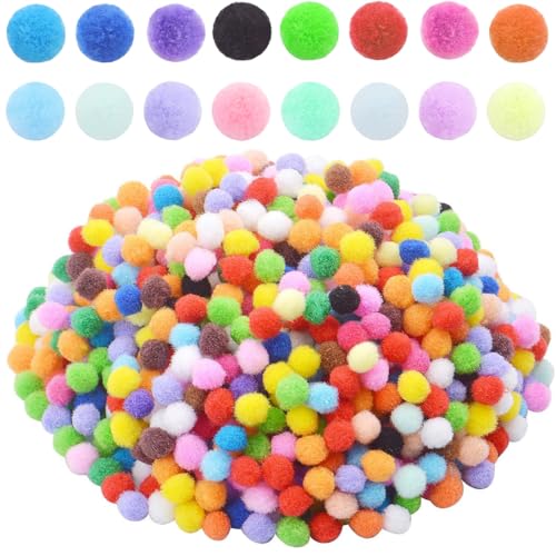 100 Palline Morbide per Gatti, 1cm, Giocattoli Interattivi per Gatti, Morbide per Gatto, Gatti Gioco Interattivo Palla per Giocare e Inseguire l'allenamento