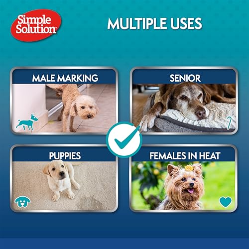 Simple Solution Hunde Windeln XL, 12 Stück