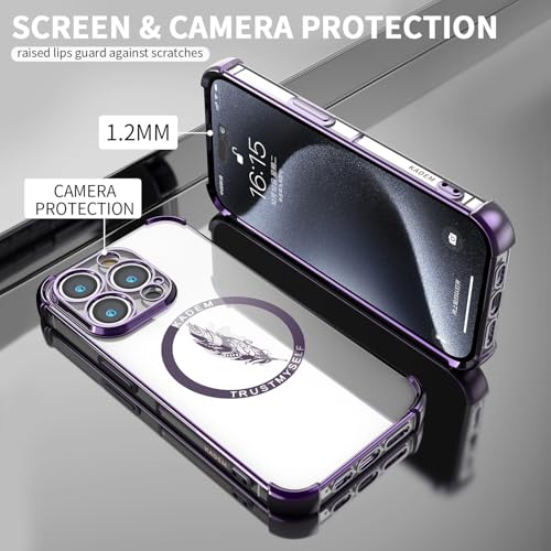 XINYEXIN Transparent Glitter Case for Xiaomi Poco F6 5G - Image 3