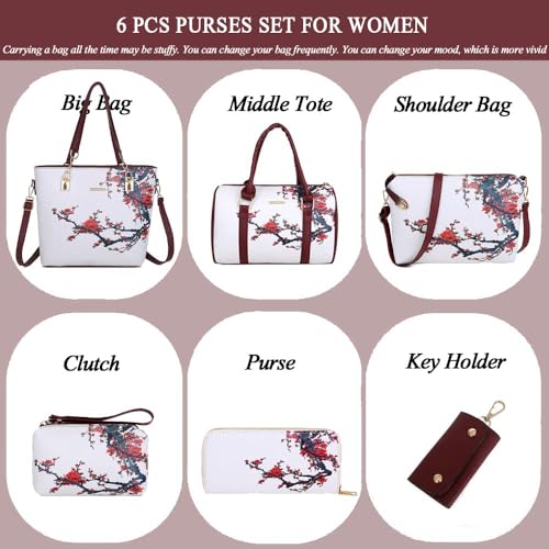 Image of 2E-youth Designer Purses and Handbags for Women Satchel Shoulder Bag Tote Top Handle Bag