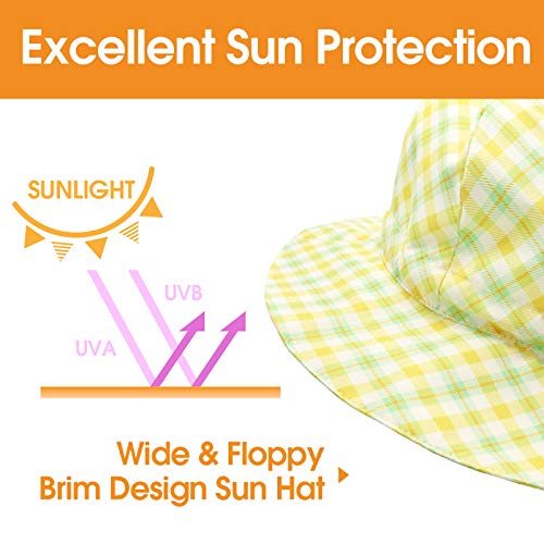 Kids Sun Hat Girls Sun Hat For Baby Girl Hats Baby Summer Hat Kids Bucket Hat Yellow Baby Boy Sun Hat Baby Boy Hats #TOP2