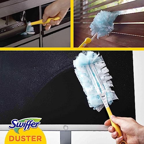 Swiffer Staubmagnet Set mit Handgriff und 15 Tüchern