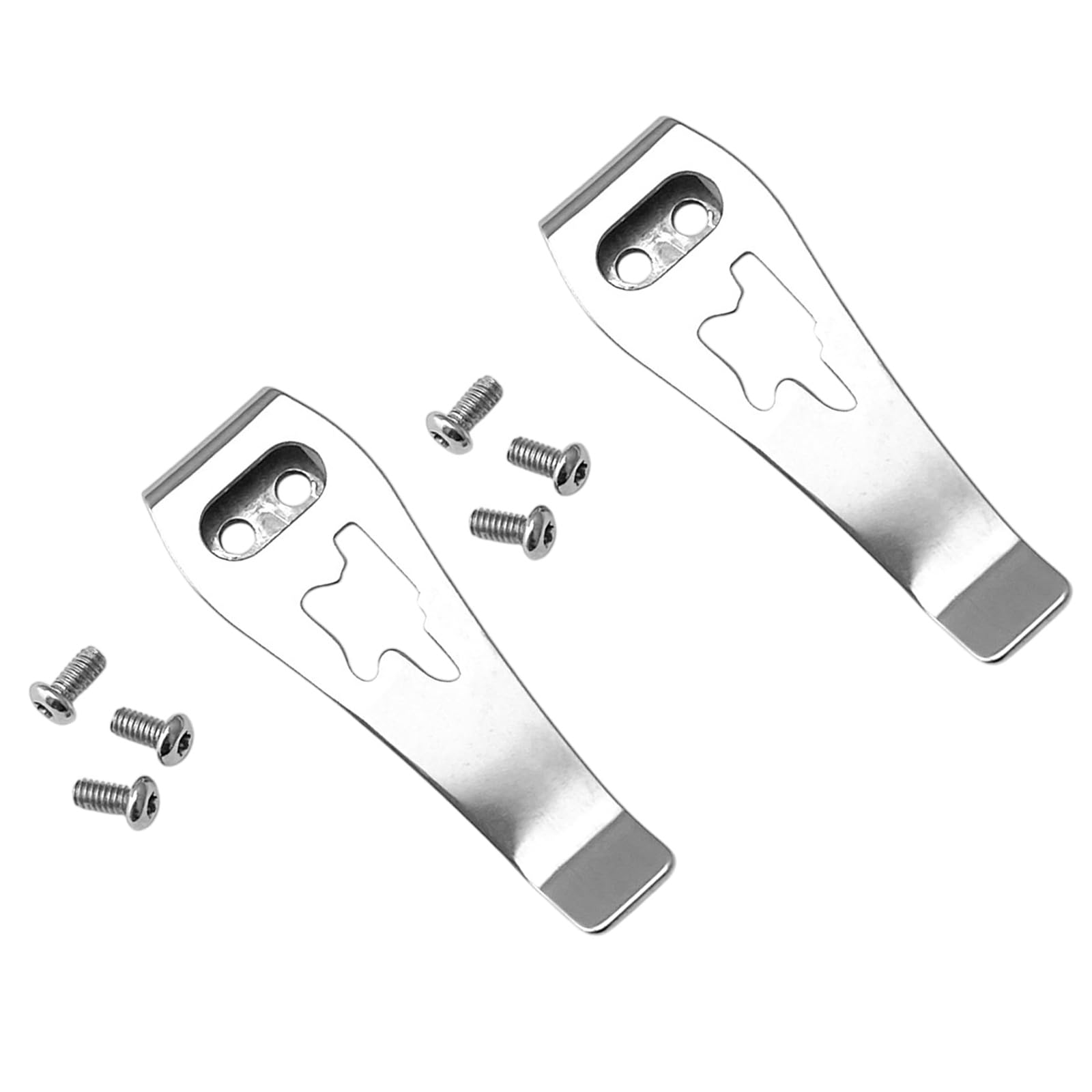 Kahdgss White Professional Grades Folding Tool Clip Resistant 420 Stainless Steel Pockets Clip For Outdoors Enthusiasts Cutter Accessories