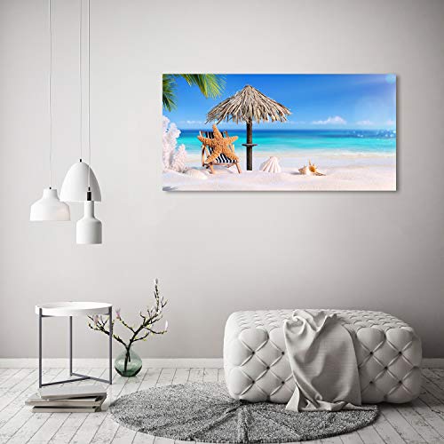 Image verre plastique 120x60cm pour tableau déco acrylique mer