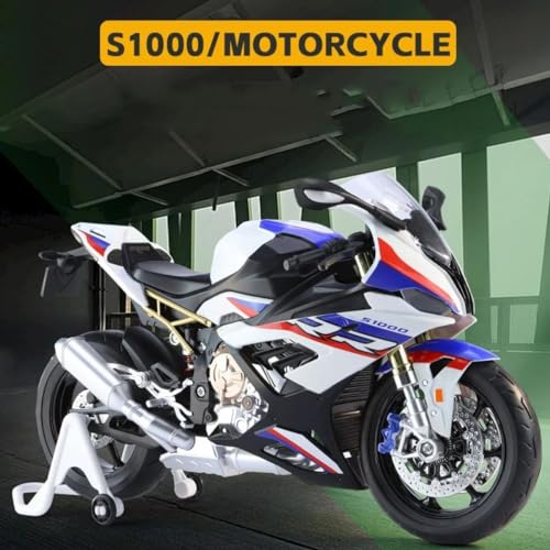 Image of HTLNUZD 1:9 Racing Motorcycle Car Model S1000RR Adult Die Cast Collection Decoration Gift