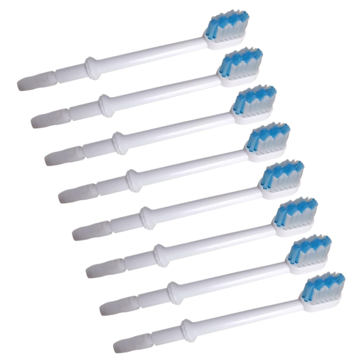 UKCOCO 2 Series Recambios De Unidades Para Irrigador Oral Cabezales De Cepillo Compatibles Limpieza Efectiva Dientes Y Encías Material Duradero Accesorios Para Higiene Bucal 8 Piezas*2