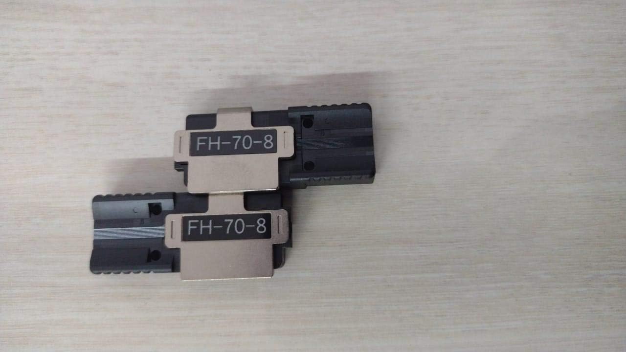 Fujikura 8 Core Fiber Holder Sheath Clamps Fixlure Chuck FH-70-8 for FSM-90R FSM-88R FSM-70R FSM-70R+ Splicer