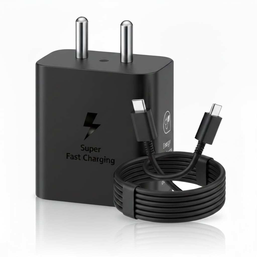 25W Type-C GAN 3A Superfast Charging Adapter with 1M C-Type Cable for Galaxy A57|A37|A55|A16|A36|A56|A35| A06|M36|M35|M16|M06|M05|M56|F17|F17e|F70e|F36|F06|F05|F56|F16|S26, 25watt USB C Fast Charger discount deal