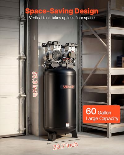 VEVOR 4HP Oil-Free Compressor
