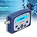 Digital Satellite Finder, Portable LED Satellite Detection Measuring Device, Semaphore Finder Meter Equipment with Compass Electronic Buzzer for Dish Network Directv, 950‑2150MHz