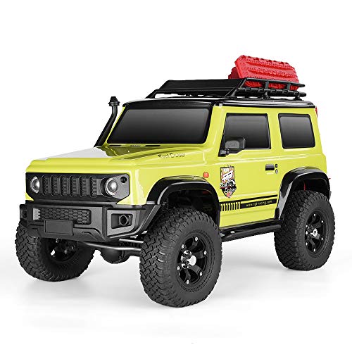 RGT RC Crawler 1:10 4WD Off-Road Truck Rock Cruiser RC 136100V3 Hobby RC Car Toy Car (Fluorescent Green)