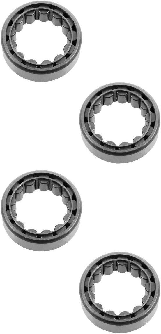 4pcs Wheel Bearing Assembly Set Rear Left Right Axle Shaft compatible with Cherokee 1991-2001 compatible with K1500/K2500 Suburban 1979-1986