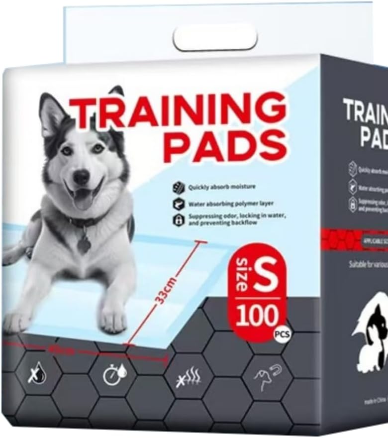Pet Training Pads,pet Pee pad,Multiple, Quick-Dry Surface with Odor Control, 20-100 Count (S)