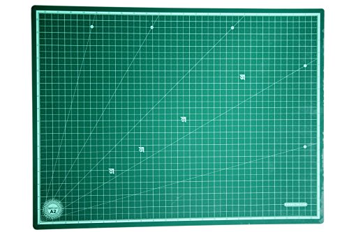 Image of CraftDev Double Side Cutting mat for DIY Art and Craft, Scrapbooking (Size A2) (24 inch X 18 inch INCH)