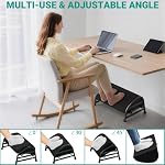 YEASHEIN Adjustable Foot Rest for Under Desk at Work, Ergonomic Foot Stools with 7 Positions, Elevated Cushion Under Desk Footrest with Metal Frame, Leg Rest Used for Home, Car, PC Gaming Accessories - Image 4