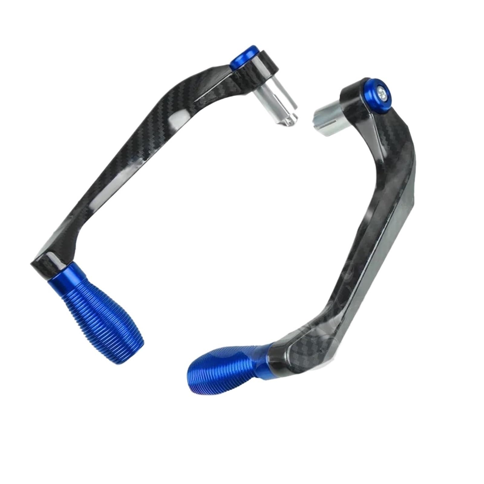 REOKIP for Ninja 250R 300 400 650R 1000 ZX10R ER6N Z750 Z800 Z900 Motorcycle Handlebar Brake Clutch Lever Guard Protector (Blue)