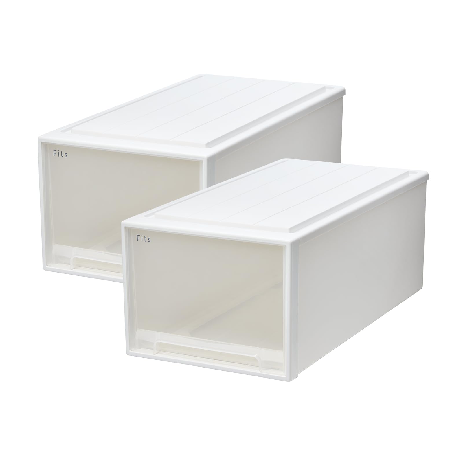 Amazon.co.jp: 【通販限定2個セット】天馬 収納ボックス フィッツ