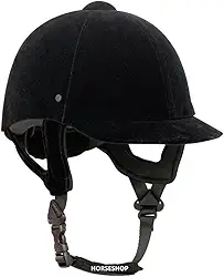 Capacete Equitação Hipismo Ajuste De Tamanho Classic Instep Preto - Tamanho M