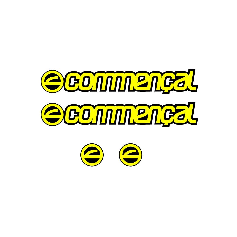 Sticker autocollant, Commençal Logo