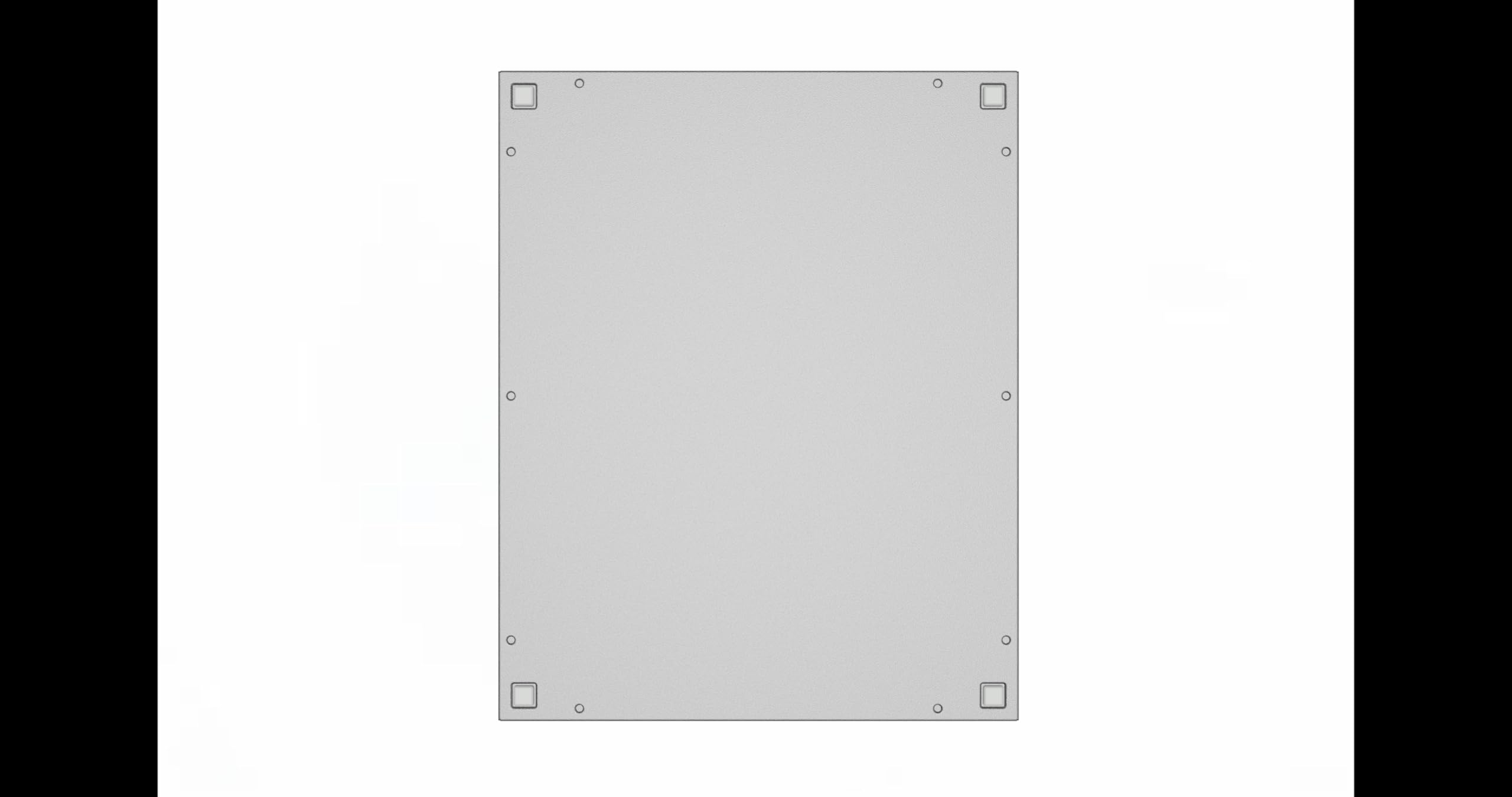 RITTAL 1045000 DIY, Acier allié, Gris Clair (Ral 7035), (B x H x T) 400 x 500 x 210 mm
