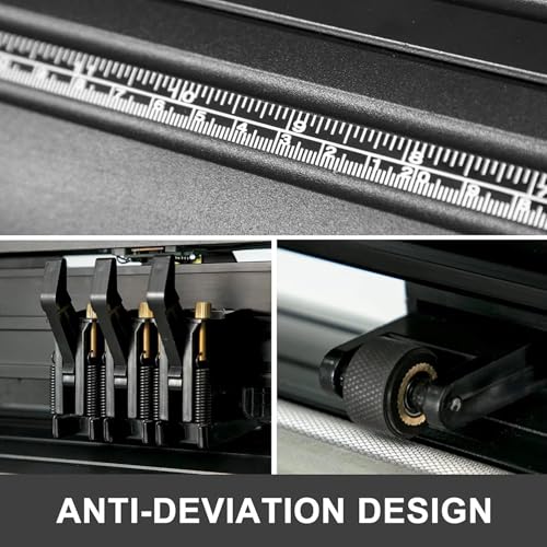 Image of Vinyl Cutter Plotter Printer with Adjustable Double-Spring Pinch Rollers for DIY Sign and Label Making SK720