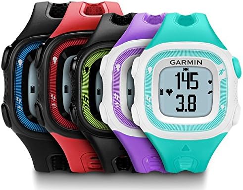 Garmin 010-01241-50 Garmin Forerunner 15 Large Blue/Black Bundle with Chest strap HRM Europe Version