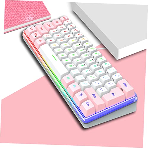 Clavier mécanique RGB 61 touches compact en ABS pour setup gaming performant - 6