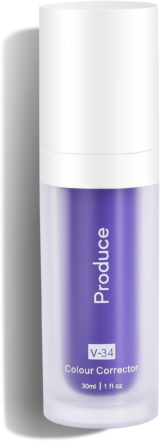 Purple Toothpaste Whitening, Colour Corrector Purple Toothpaste, Purple Toothpaste for Teeth Whitening, Purple Colour Corrector Serum,Yellow Stain Removal for Teeth, Teeth Whitener for Sensitive Teeth