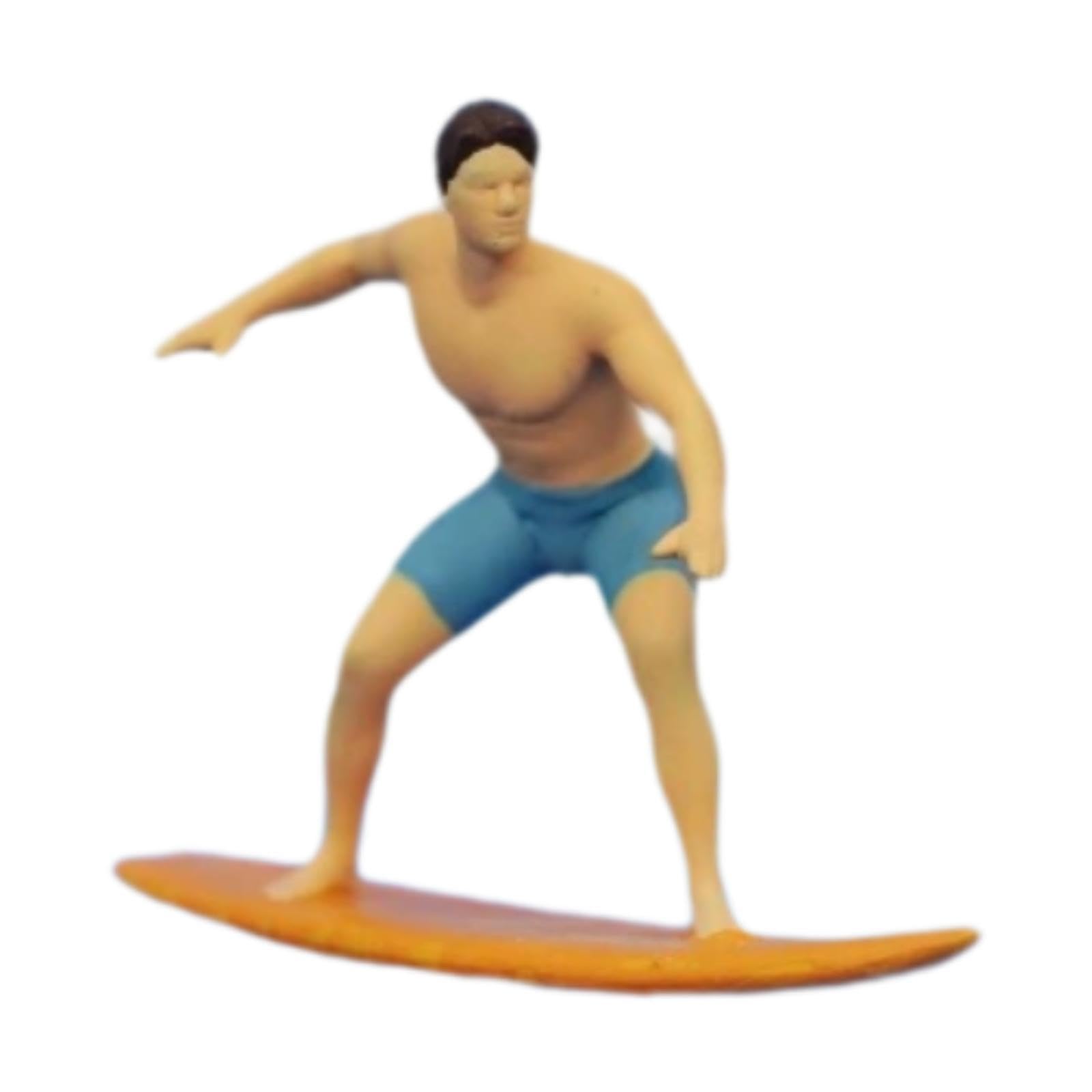 Amazon.co.jp: a aternee 1/64 ミニチュア サーフィン フィギュア