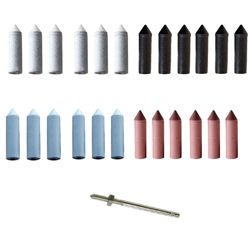 Silicone Rubber Points Set of 25 Silicone Polishing 7/8