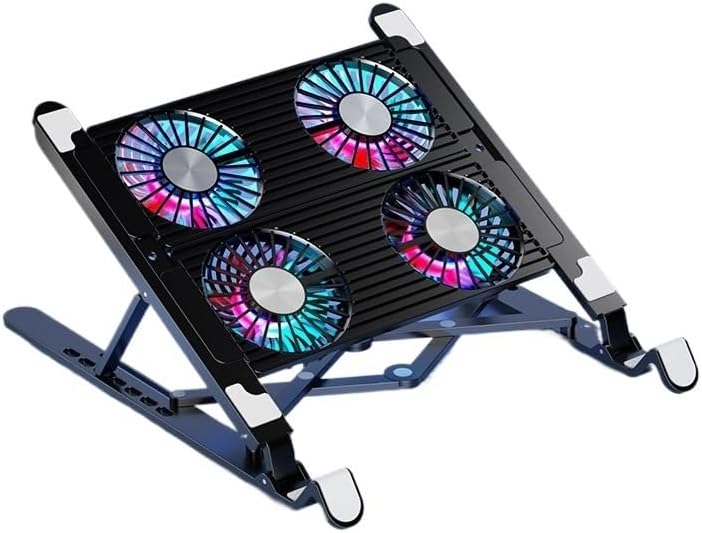 Portable Alloy Bracket Cooling Fan Laptop Computer Heat Sink